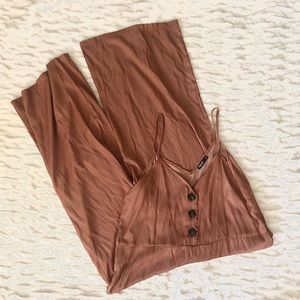 SHEIN Rusty Bronze Women’s Jumpsuit, Size 2XL